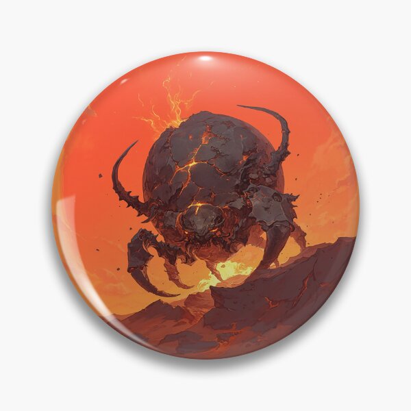 Item preview, Hellfire Scarab Rising From Sands designed and sold by Christian Weiss.