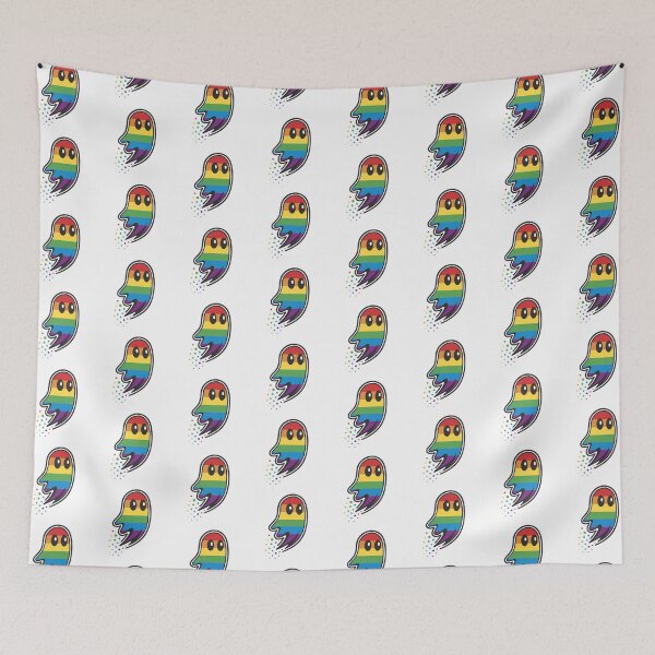 Item preview, Pride Ghost – SPOOQY Rainbow designed and sold by SPOOQY studio.