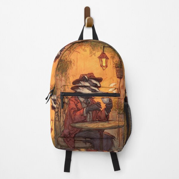 Item preview, Light Academia Aesthetic: Badger's Morning Coffee designed and sold by bapupa.