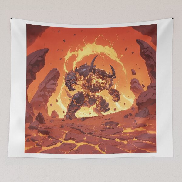 Item preview, Hellfire Scarab With Glowing Cracks designed and sold by Christian Weiss.
