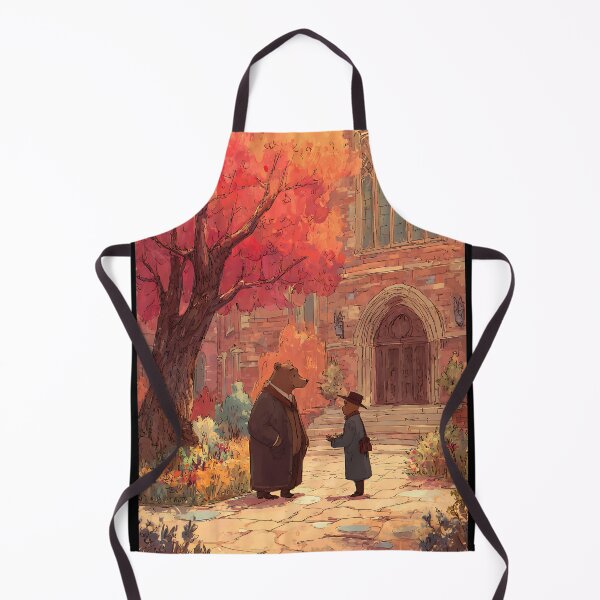 Item preview, Light Academia Aesthetic: Bear's Philosophy Discussion designed and sold by bapupa.