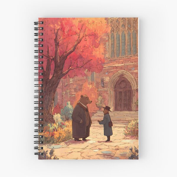 Item preview, Light Academia Aesthetic: Bear's Philosophy Discussion designed and sold by bapupa.