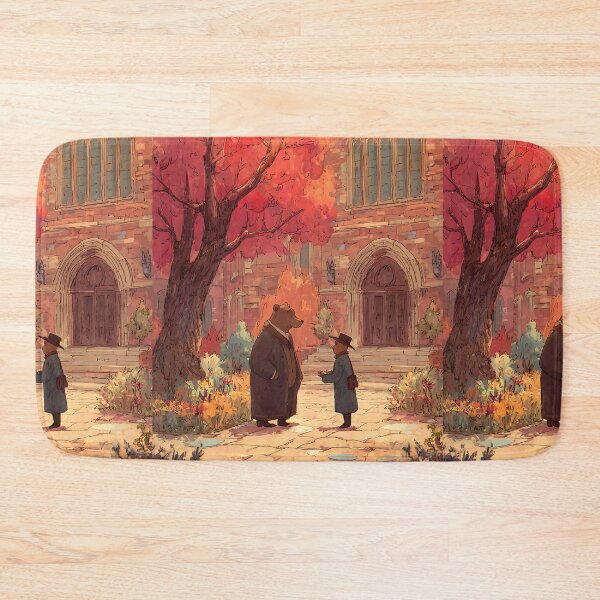 Item preview, Light Academia Aesthetic: Bear's Philosophy Discussion designed and sold by bapupa.
