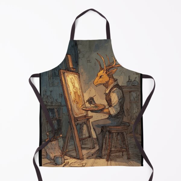 Item preview, Light Academia Aesthetic: Deer's Art Class designed and sold by bapupa.