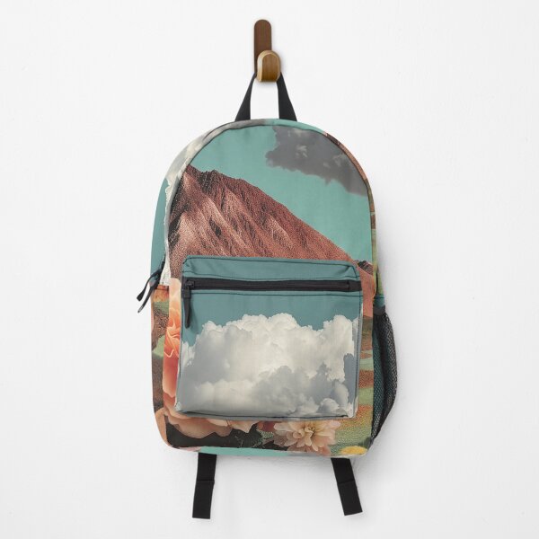 Item preview, Surreal Floral Mountainscape With Dramatic Clouds designed and sold by Jirka Svetlik, Studio Illuvision.