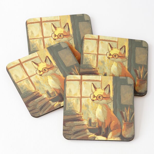 Item preview, Light Academia Aesthetic: Fox's Study Session designed and sold by bapupa.