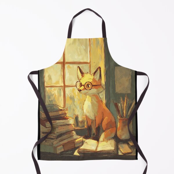 Item preview, Light Academia Aesthetic: Fox's Study Session designed and sold by bapupa.