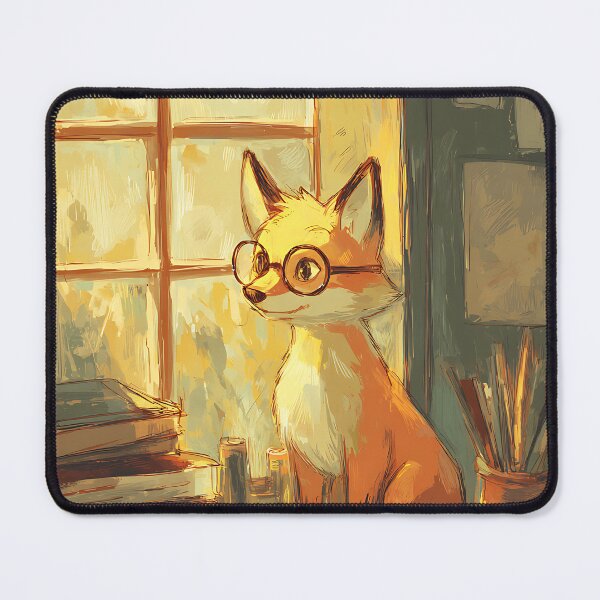 Item preview, Light Academia Aesthetic: Fox's Study Session designed and sold by bapupa.