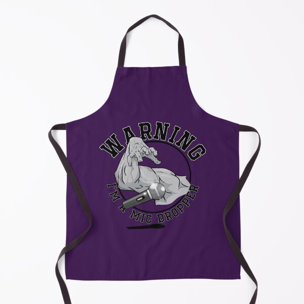 Item preview, I'm a Mic Dropper (Greyscale).png designed and sold by acilwel.