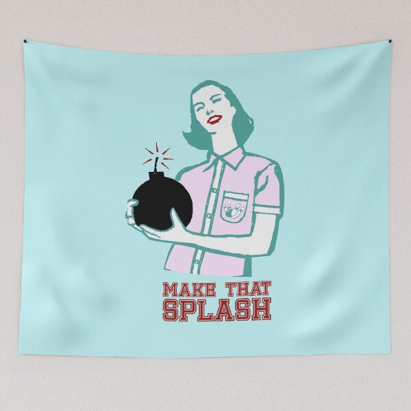 Item preview, Tenpin Bowling - Make That Splash -  designed and sold by waltzermitty.