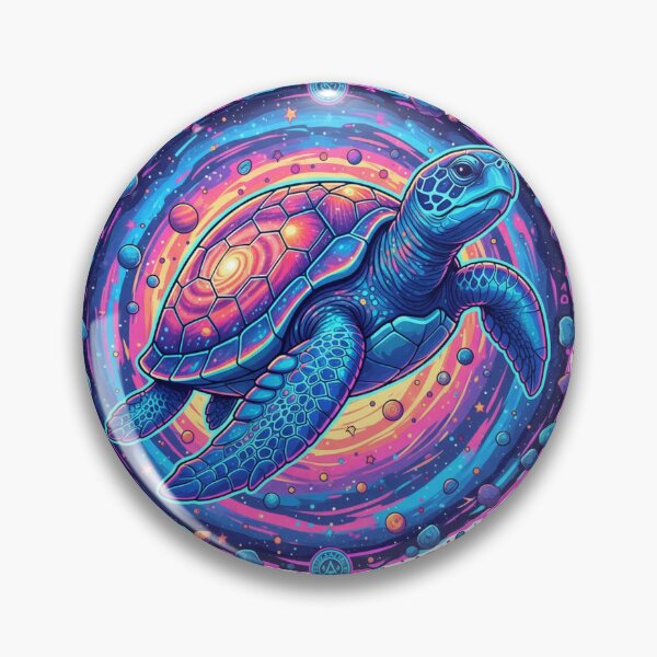 Item preview, Cosmic Turtle – Galaxy Voyager designed and sold by ValeronPrints.