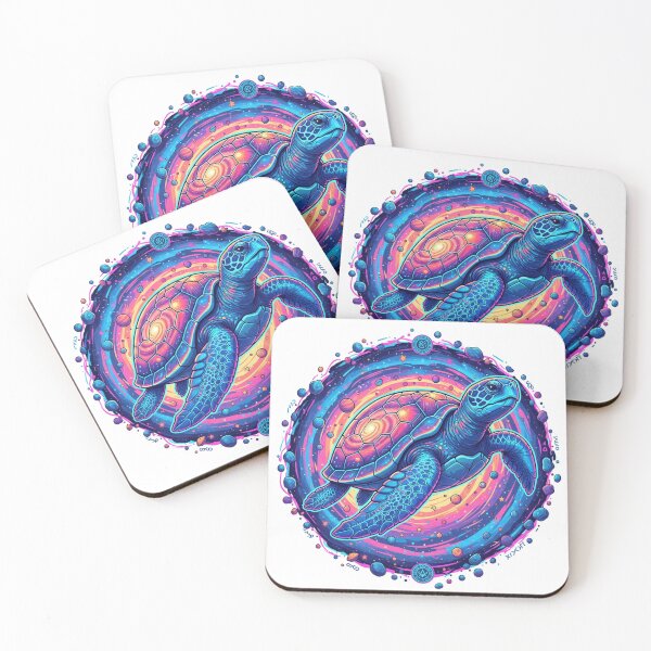 Item preview, Cosmic Turtle – Galaxy Voyager designed and sold by ValeronPrints.