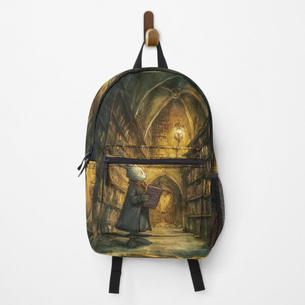 Item preview, Light Academia Aesthetic: Rabbit's Library Visit designed and sold by bapupa.