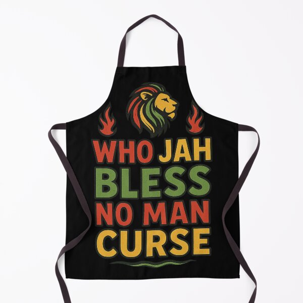 Item preview, Who Jah please no man curse (Lion) designed and sold by JahFyah.