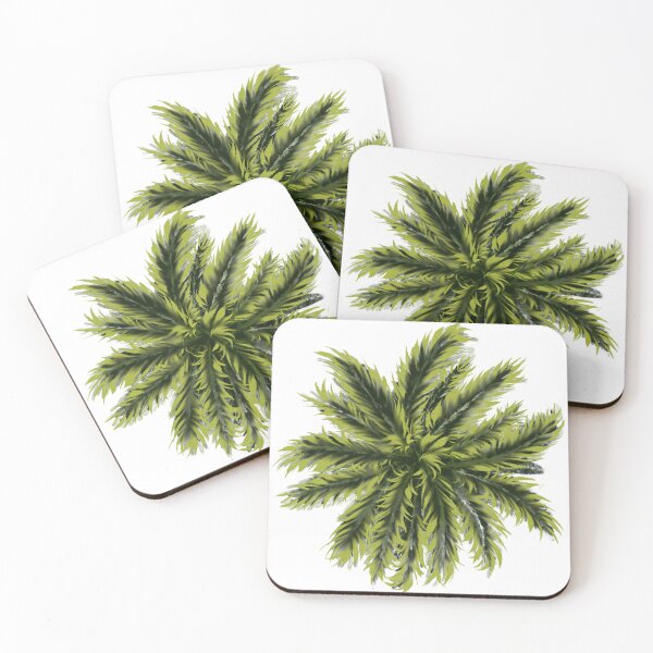 Item preview, Chartreuse Palm Fronds designed and sold by zanaxxer.