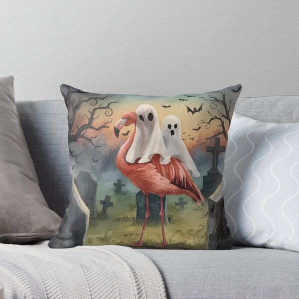Item preview, Monster Costume Flamingo Halloween Art designed and sold by NeatThingLover.