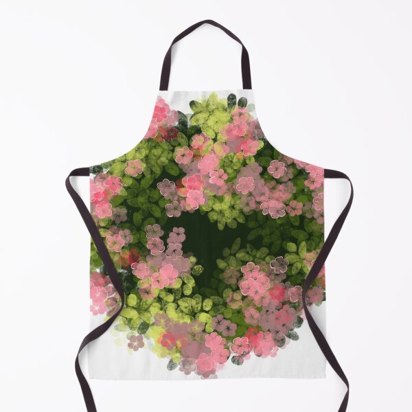 Item preview, Floral Wreath of Pink and Green designed and sold by zanaxxer.