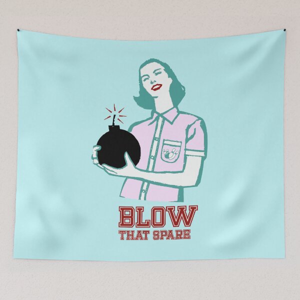 Item preview, Tenpin Bowling - Blow That Spare -  designed and sold by waltzermitty.