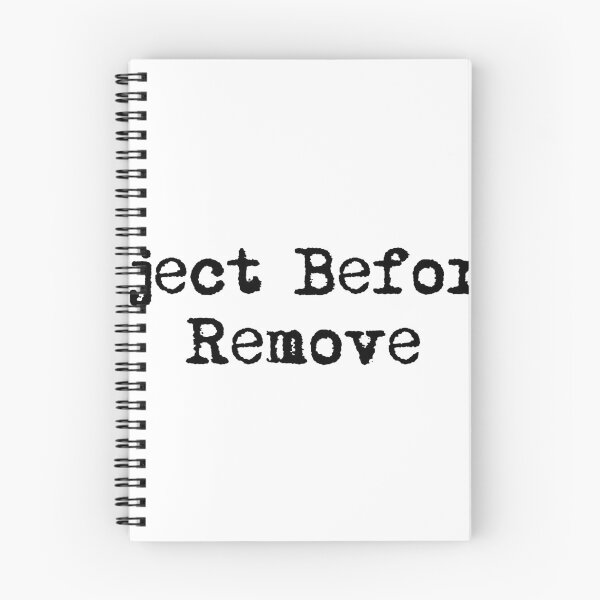 Item preview, Eject Before Remove designed and sold by Ninjacatoff.