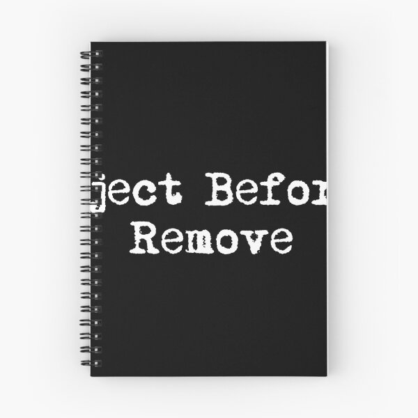 Item preview, Eject Before Remove designed and sold by Ninjacatoff.