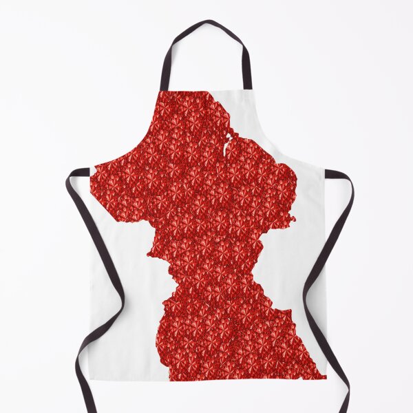 Item preview, Red Rhinestone Guyana designed and sold by TheIconSmith.