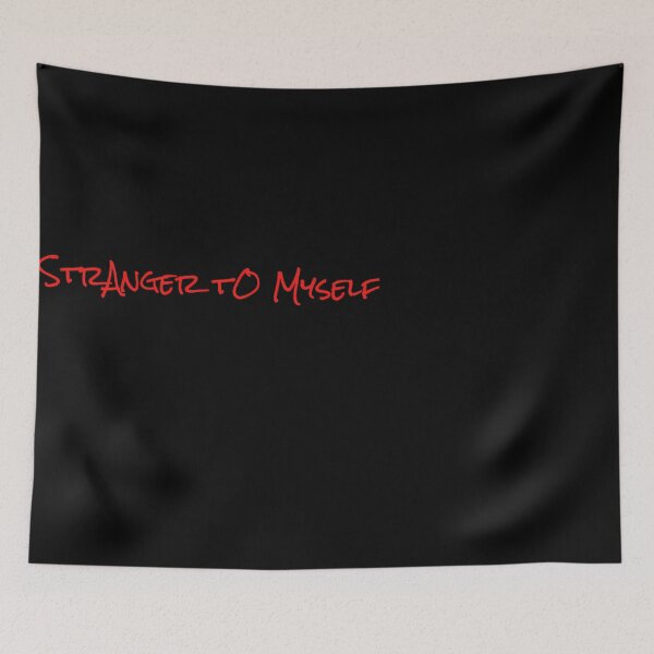 Item preview, Blockc Album Stranger To Myself Font In Red designed and sold by AngelAllea.