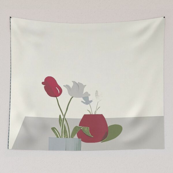 Item preview, Picture Of A Still Life That Has An Elaborate Silver Frame   by David Hockney designed and sold by FEUVSD.