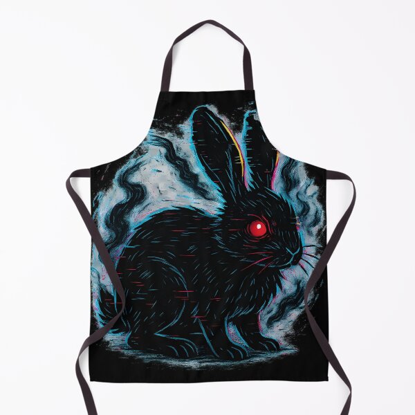 Item preview, Red-Eyed Glitch Bunny designed and sold by kyokugen.