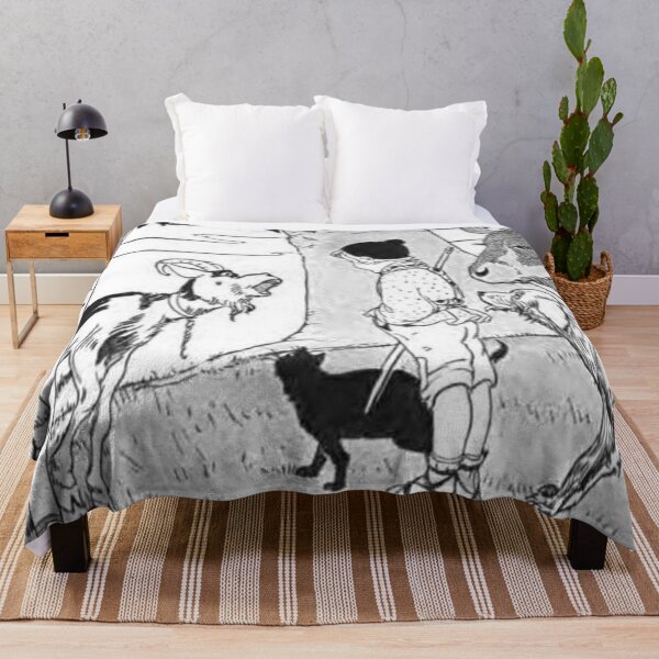Item preview, Child's World -Boy with Animals designed and sold by tomorrowsart.