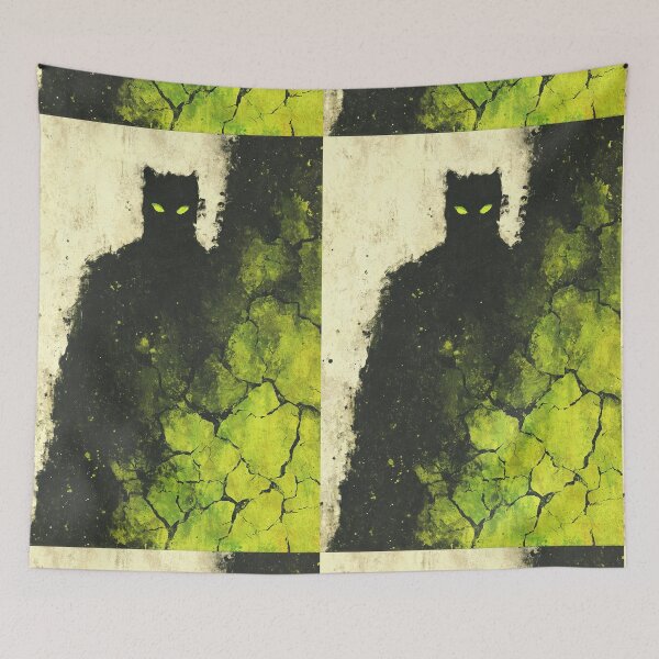 Item preview, Dark beast's silhouette with eyes glowing in the dark. designed and sold by Piotrek0001.