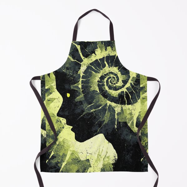 Item preview, Profile of a human silhouette with an ammonite-shaped head. designed and sold by Piotrek0001.