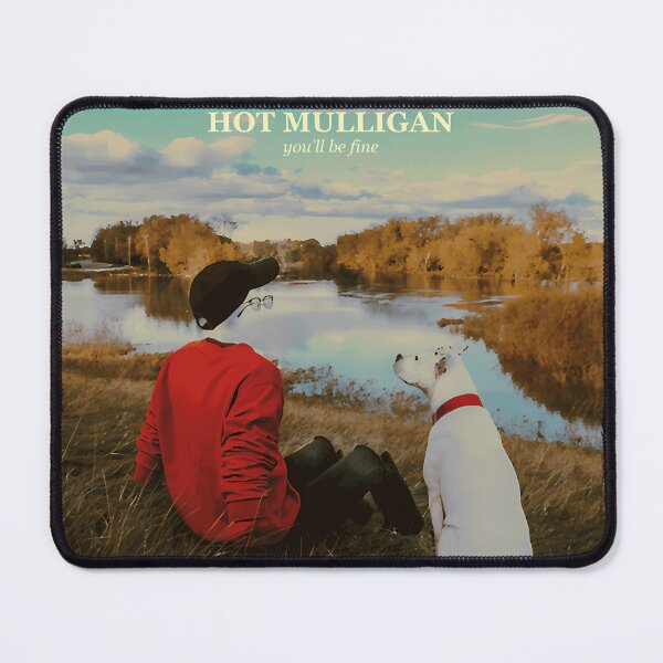 Item preview, Hot Mulligan You'Ll Be Fine Album Sticker designed and sold by LauraMetsoja.