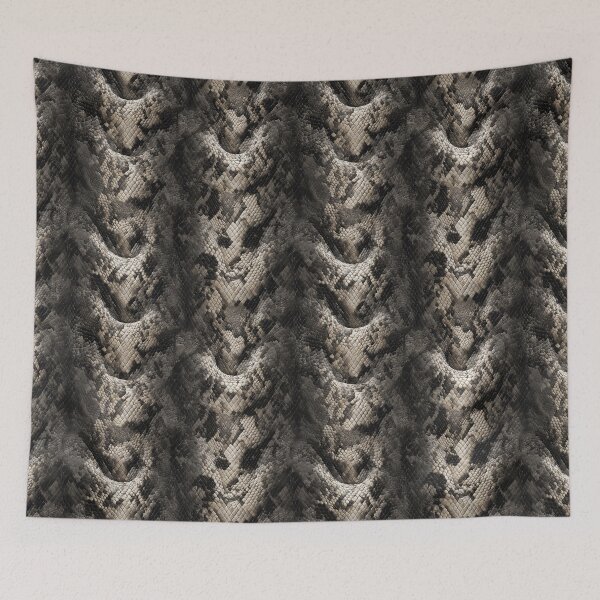 Item preview, Unique Natural Snakeskin Pattern For Nature Print Fan designed and sold by RoyalStarsPatts.