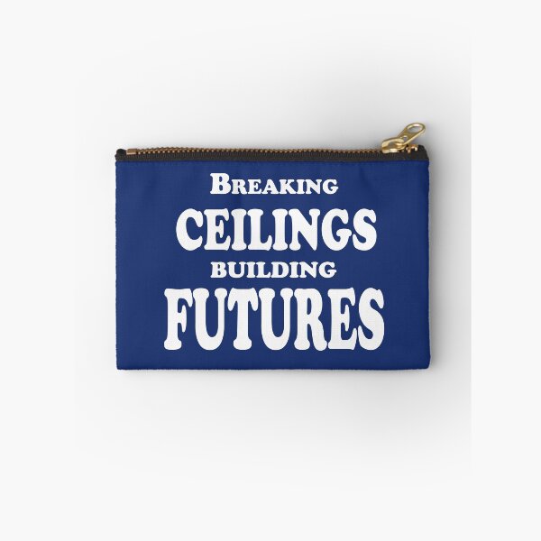 Item preview, Breaking Ceilings, Building Futures – Empowerment Quote Design designed and sold by ArtNestVerse.
