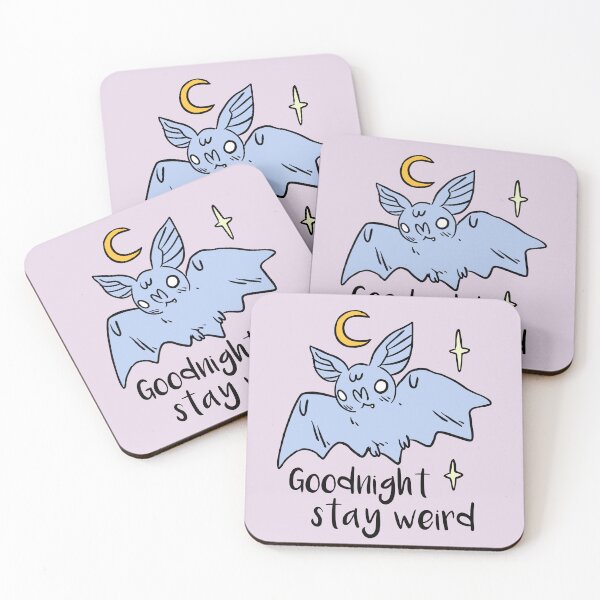 Item preview, Goodnight Stay Weird designed and sold by witchlingart.