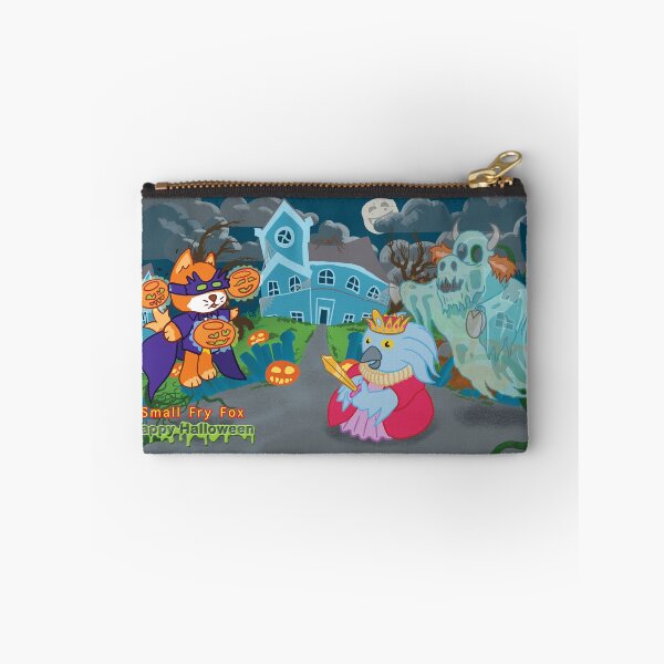 Item preview, Small Fry Fox - Happy Halloween in their imagination designed and sold by key-creations.