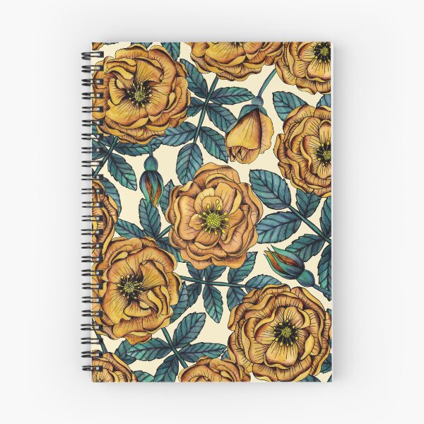 Item preview, Golden-Yellow Roses - Vintage-Inspired Floral/Botanical Pattern designed and sold by somecallmebeth.