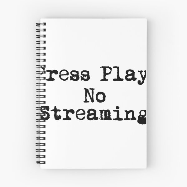 Item preview, Press Play, No Streaming designed and sold by Ninjacatoff.