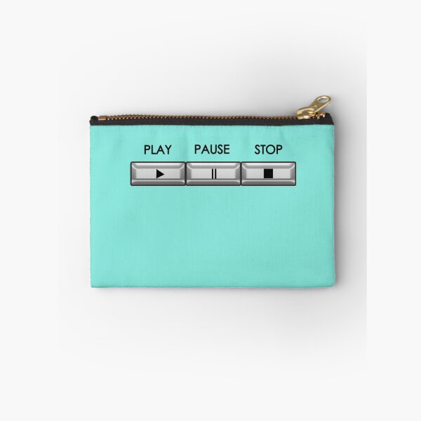 Item preview, Funny Play Pause Stop VCR look design for tired exhausted parents designed and sold by Keyma.