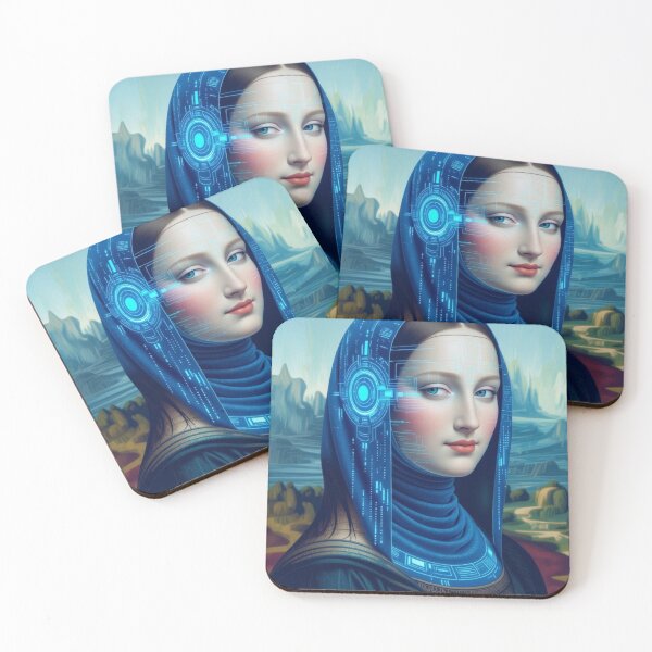 Item preview, Mona Lisa Futuristic Vision designed and sold by JuliettabyJuli.