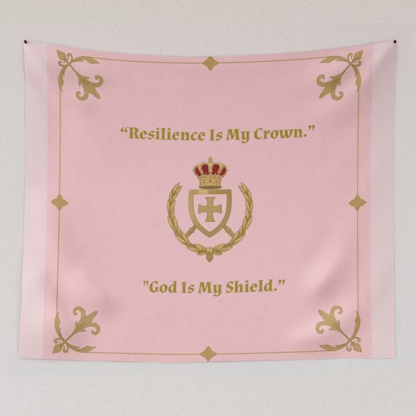 Item preview, Resilience Is My Crown, God Is My Shield designed and sold by DesignsByPrnces.