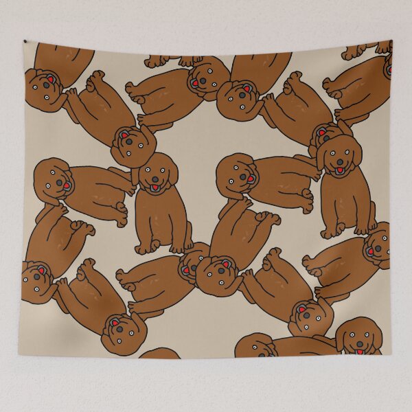 Item preview, Brown cute dogs design tshirt designed and sold by Swati's Digital Den.