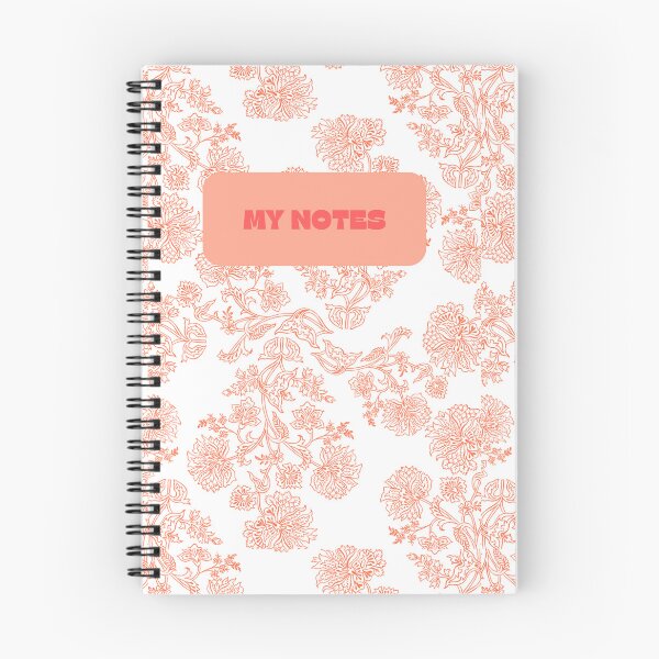 Item preview, Pink Floral Notes designed and sold by Mashahub.