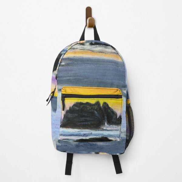 Item preview, Rocky Coastal View In Oil Pastels designed and sold by LymphomaLass.