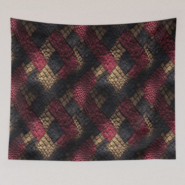 Item preview, Elegant Scaled Snake Scales For Animal Print Lover designed and sold by RoyalStarsPatts.