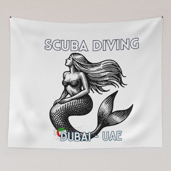 Item preview, Scuba Diving in Dubai - UAE designed and sold by FlyingTreg.