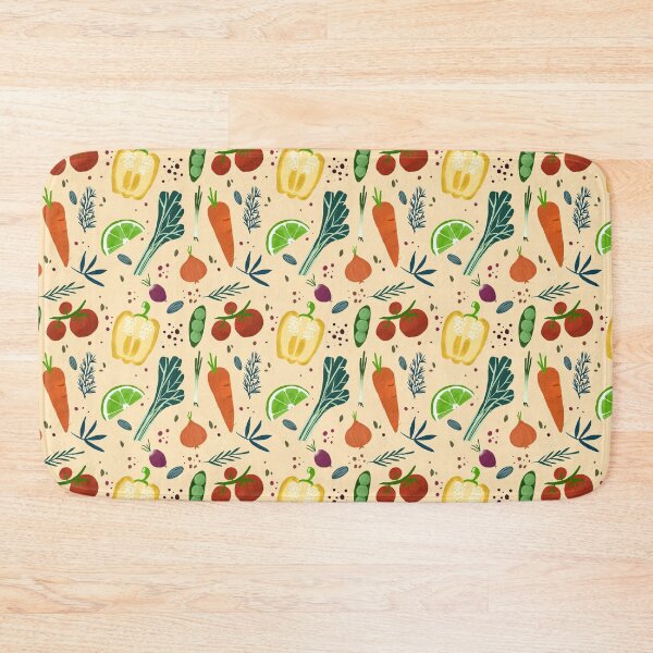 Item preview, Vegetables pattern designed and sold by LondonColin.