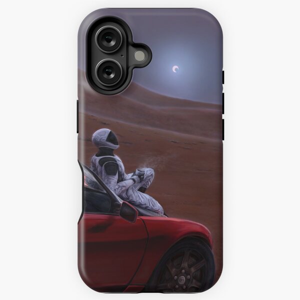 Item preview, Red Car on the Red Planet designed and sold by DeLuceArt.