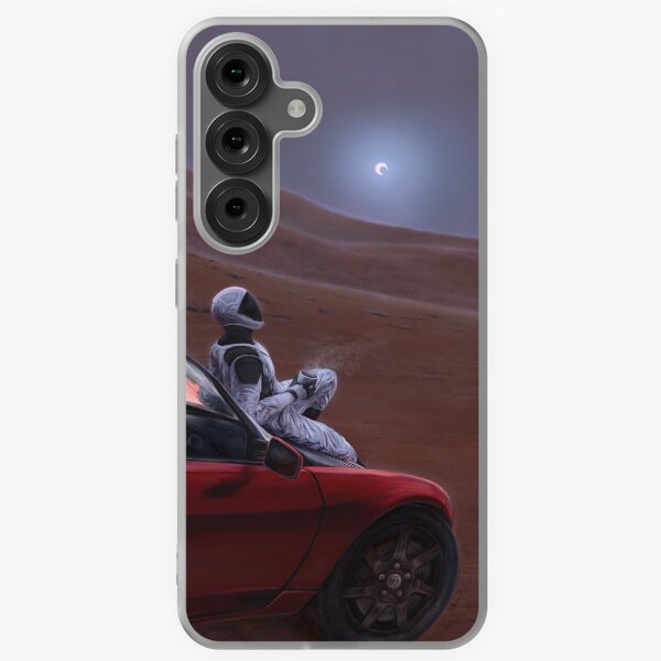 Item preview, Red Car on the Red Planet designed and sold by DeLuceArt.