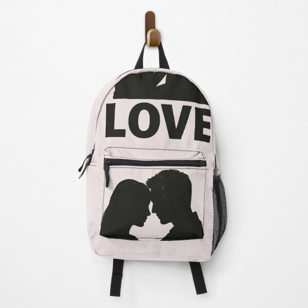 Item preview, Romantic Couple Silhouette Love Art | Minimalist Valentine’s Day T-Shirt & Wall Poster | Wedding Anniversary Romantic Gift Design designed and sold by KDesignCrafts.